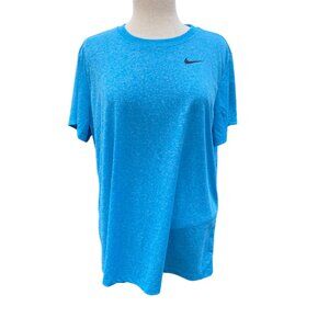 Nike Legend Training T Shirt Women's Dri Fit Athletic Gym Tee AQ3210  XXL Blue